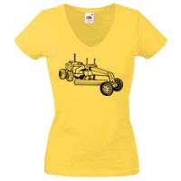 Lady-fit Valueweight V-Neck T-Shirt Thumbnail