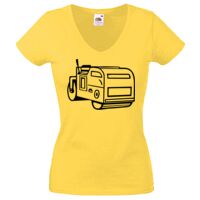 Lady-fit Valueweight V-Neck T-Shirt Thumbnail