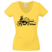 Lady-fit Valueweight V-Neck T-Shirt Thumbnail