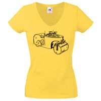 Lady-fit Valueweight V-Neck T-Shirt Thumbnail