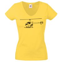 Lady-fit Valueweight V-Neck T-Shirt Thumbnail