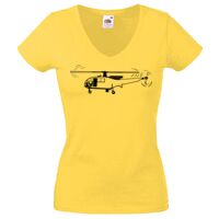 Lady-fit Valueweight V-Neck T-Shirt Thumbnail