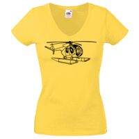 Lady-fit Valueweight V-Neck T-Shirt Thumbnail