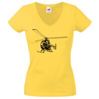 Lady-fit Valueweight V-Neck T-Shirt Thumbnail