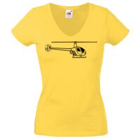 Lady-fit Valueweight V-Neck T-Shirt Thumbnail