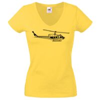 Lady-fit Valueweight V-Neck T-Shirt Thumbnail