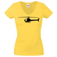 Lady-fit Valueweight V-Neck T-Shirt Thumbnail