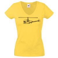 Lady-fit Valueweight V-Neck T-Shirt Thumbnail