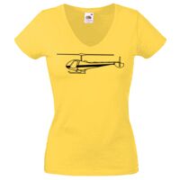Lady-fit Valueweight V-Neck T-Shirt Thumbnail