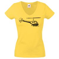 Lady-fit Valueweight V-Neck T-Shirt Thumbnail