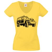 Lady-fit Valueweight V-Neck T-Shirt Thumbnail