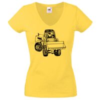 Lady-fit Valueweight V-Neck T-Shirt Thumbnail