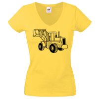 Lady-fit Valueweight V-Neck T-Shirt Thumbnail