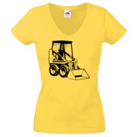 Lady-fit Valueweight V-Neck T-Shirt Thumbnail