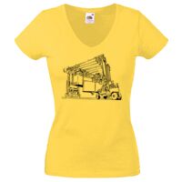 Lady-fit Valueweight V-Neck T-Shirt Thumbnail