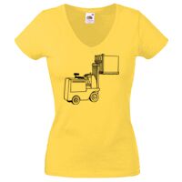 Lady-fit Valueweight V-Neck T-Shirt Thumbnail