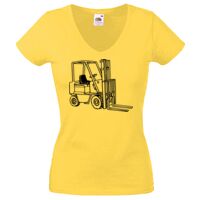 Lady-fit Valueweight V-Neck T-Shirt Thumbnail