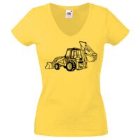 Lady-fit Valueweight V-Neck T-Shirt Thumbnail