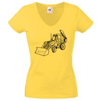 Lady-fit Valueweight V-Neck T-Shirt Thumbnail
