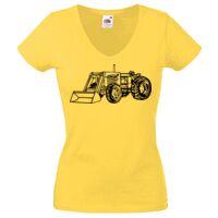 Lady-fit Valueweight V-Neck T-Shirt Thumbnail