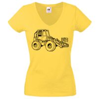 Lady-fit Valueweight V-Neck T-Shirt Thumbnail