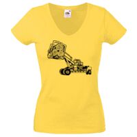 Lady-fit Valueweight V-Neck T-Shirt Thumbnail