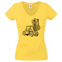 Lady-fit Valueweight V-Neck T-Shirt Thumbnail