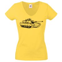 Lady-fit Valueweight V-Neck T-Shirt Thumbnail