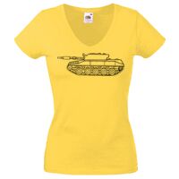 Lady-fit Valueweight V-Neck T-Shirt Thumbnail