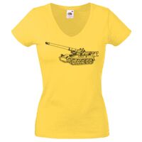 Lady-fit Valueweight V-Neck T-Shirt Thumbnail