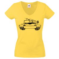 Lady-fit Valueweight V-Neck T-Shirt Thumbnail