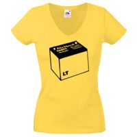 Lady-fit Valueweight V-Neck T-Shirt Thumbnail