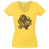 Lady-fit Valueweight V-Neck T-Shirt Thumbnail