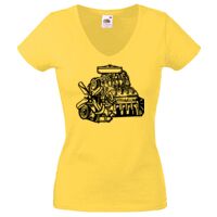 Lady-fit Valueweight V-Neck T-Shirt Thumbnail