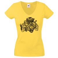 Lady-fit Valueweight V-Neck T-Shirt Thumbnail