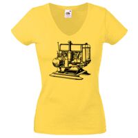 Lady-fit Valueweight V-Neck T-Shirt Thumbnail