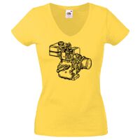 Lady-fit Valueweight V-Neck T-Shirt Thumbnail