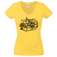 Lady-fit Valueweight V-Neck T-Shirt Thumbnail