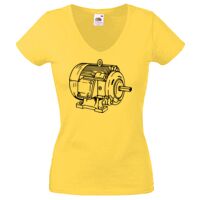 Lady-fit Valueweight V-Neck T-Shirt Thumbnail