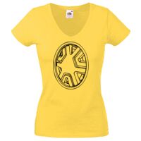 Lady-fit Valueweight V-Neck T-Shirt Thumbnail