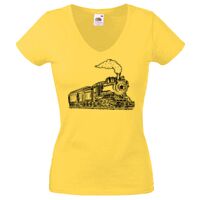 Lady-fit Valueweight V-Neck T-Shirt Thumbnail