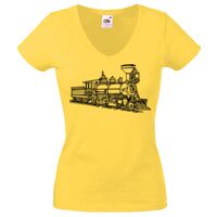 Lady-fit Valueweight V-Neck T-Shirt Thumbnail