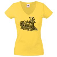 Lady-fit Valueweight V-Neck T-Shirt Thumbnail