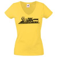 Lady-fit Valueweight V-Neck T-Shirt Thumbnail