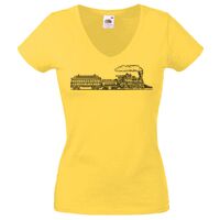 Lady-fit Valueweight V-Neck T-Shirt Thumbnail