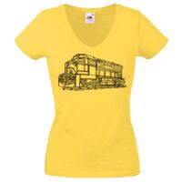 Lady-fit Valueweight V-Neck T-Shirt Thumbnail