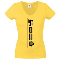 Lady-fit Valueweight V-Neck T-Shirt Thumbnail