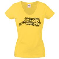 Lady-fit Valueweight V-Neck T-Shirt Thumbnail