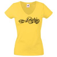 Lady-fit Valueweight V-Neck T-Shirt Thumbnail