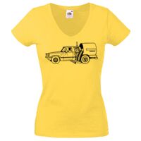 Lady-fit Valueweight V-Neck T-Shirt Thumbnail